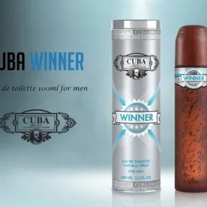 Perfume Cuba Winner Para Hombre de Cuba Paris Edt 100ML